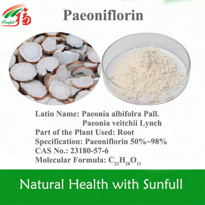 Paeoniae Radix Alba-Extrakt 90 % Paeoniflorin für Anti-Aging CAS 23180-57-6